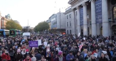 Rally for Truth and Proper Healthcare, GPO, Dublin 27th Nov 2021
